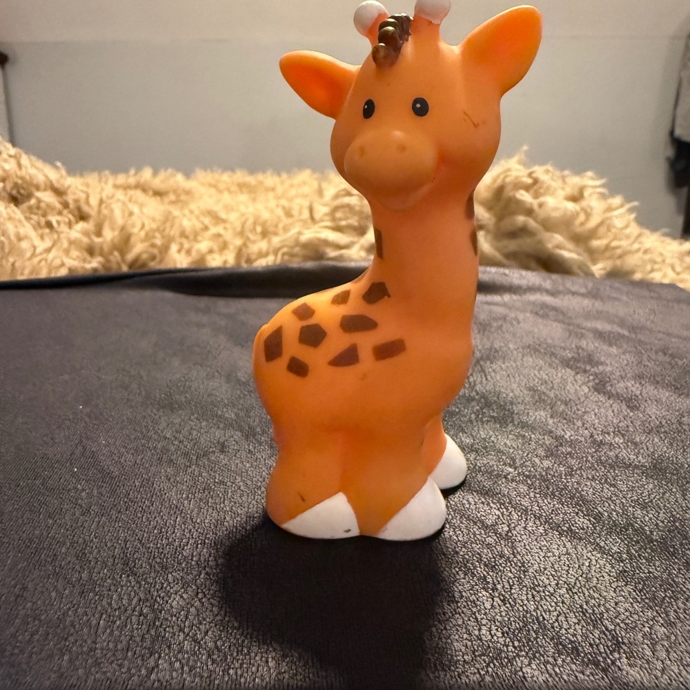Fisher Price Little People Giraffe Kids One Size Orange Excellent 2017
